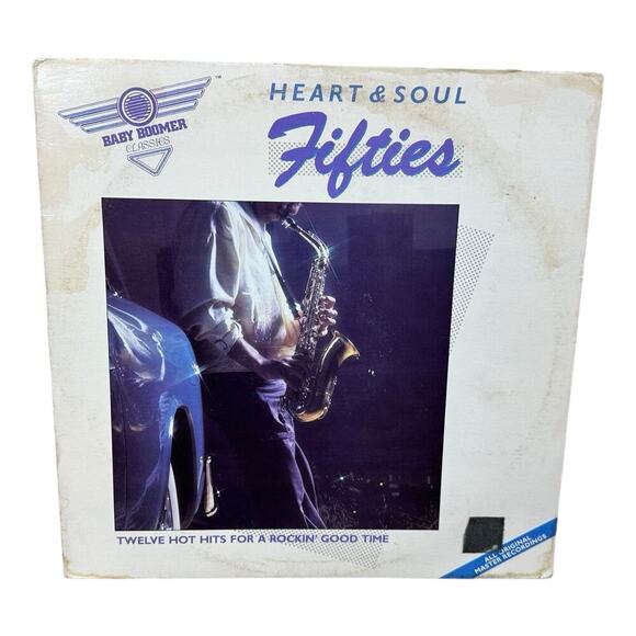 Heart & Soul Fifties Baby Boomer Classics LP Comp JCI-3204 1985 Pop Rock RARE - Picture 1 of 5